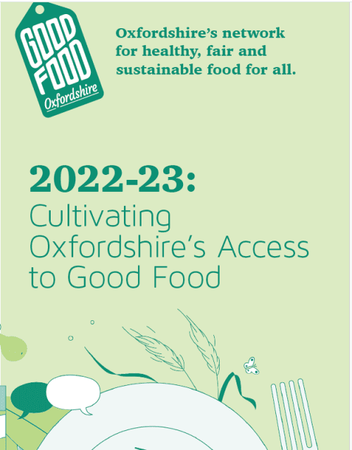 Good Food Oxfordshire - Report Image