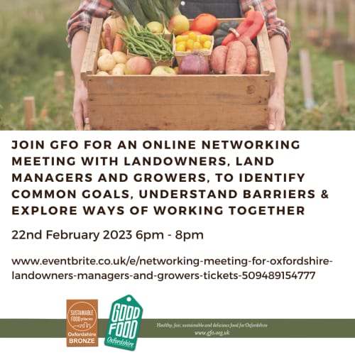 Good Food Oxford Image - Landowners, Land Managers and Growers Networking Meeting