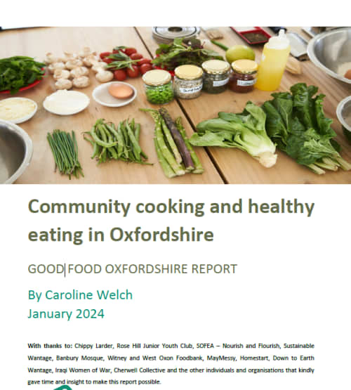 Good Food Oxfordshire - Report Image