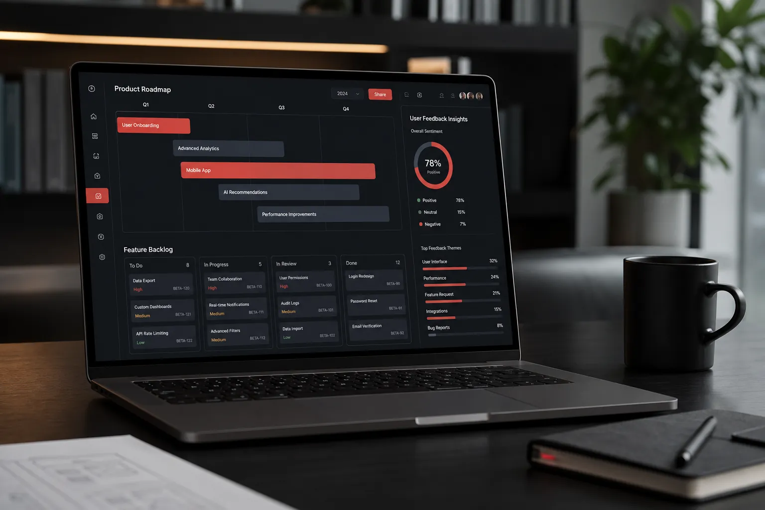 Digital Product Management workspace