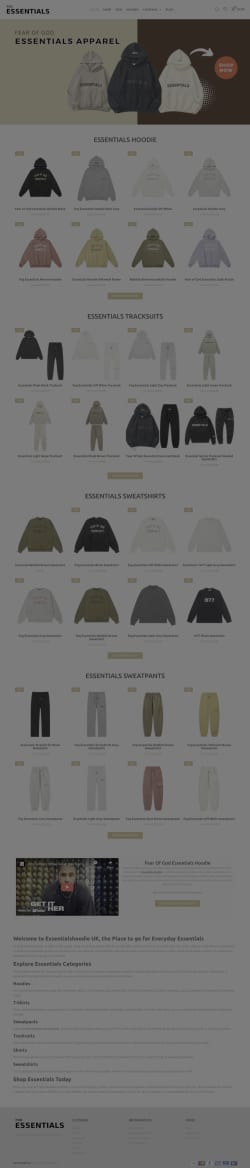 Fog Essentials Hoodies