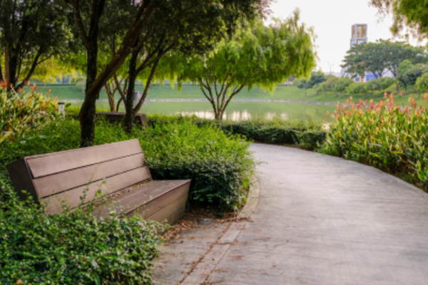 Botanisk have og grøn park i København