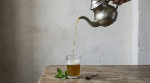 Why the Tea Is Poured from a Height