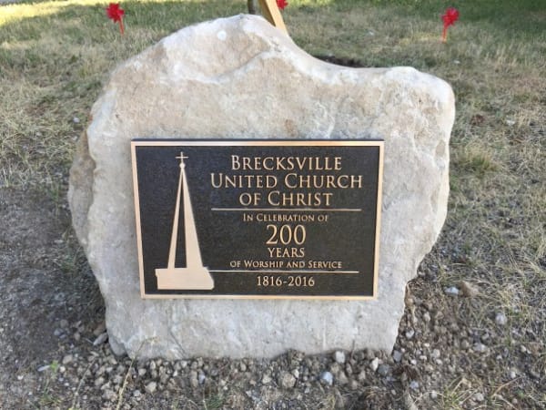 Historical plaque