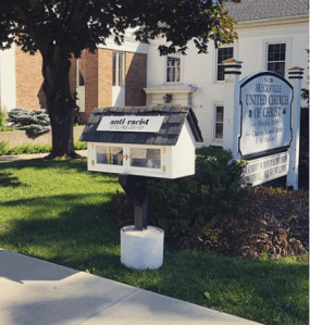 BUCC dedicates Little Free Library for Racial Awareness