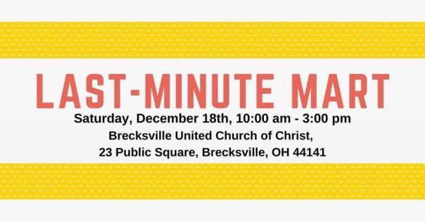 BUCC Hosts 2021 “Last Minute” Mart