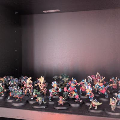 Display Shelf of Blood Bowl
