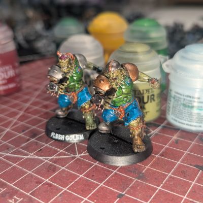 Necromantic Flesh Golems