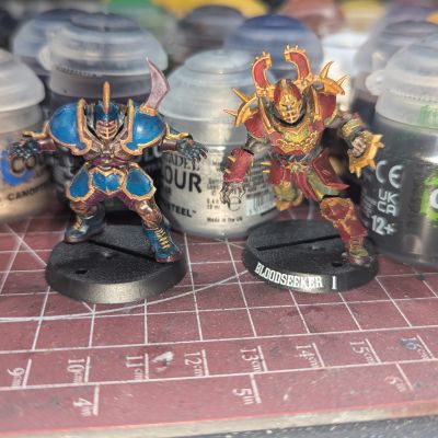Tzeentch and Khorne