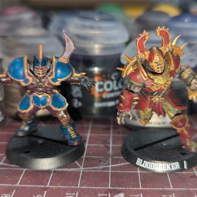 Tzeentch and Khorne