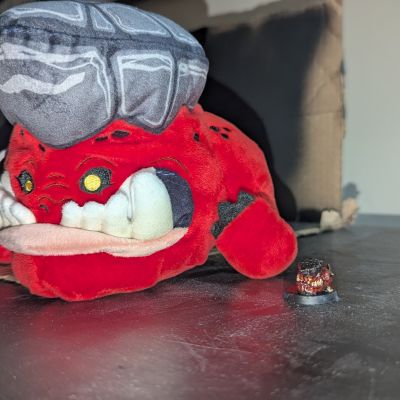 Rockhead Squig and Plushie