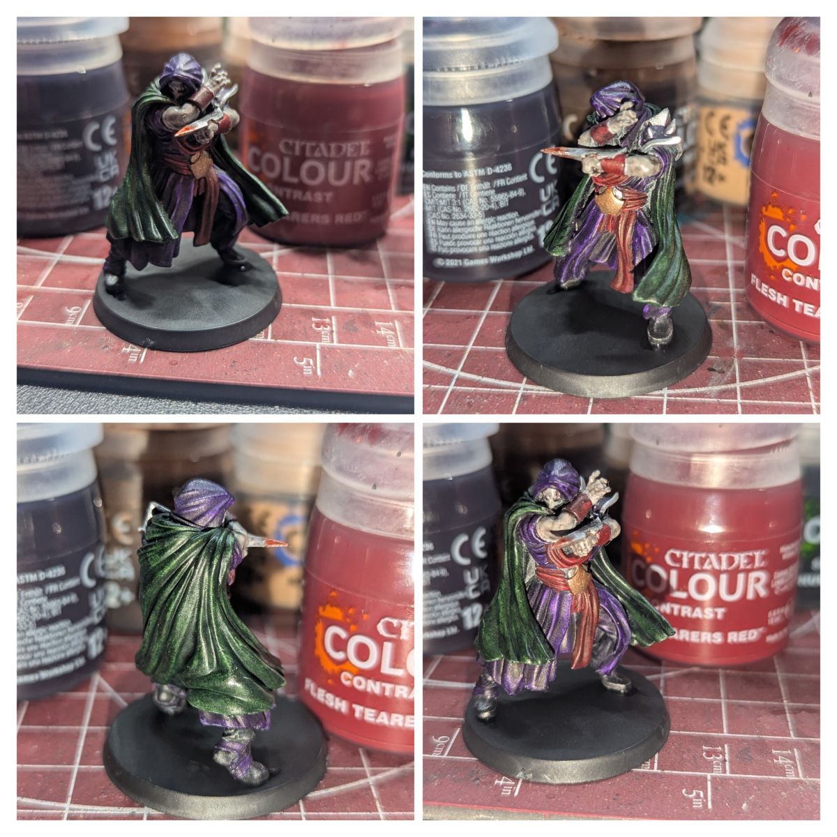Dark Elf Assassin Collage
