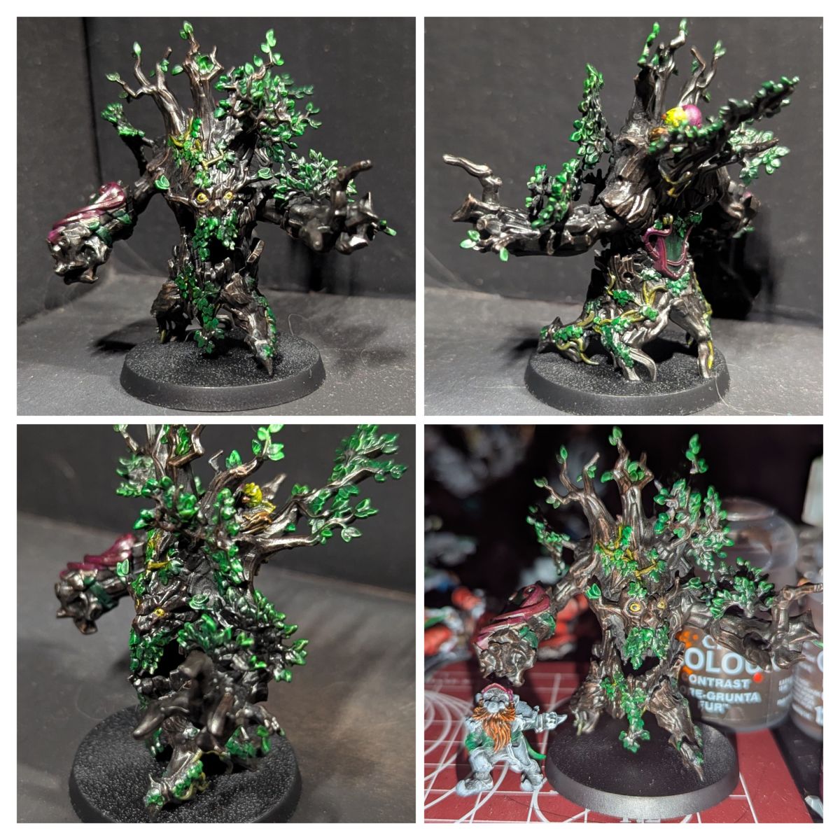 Gnome Treeman Collage