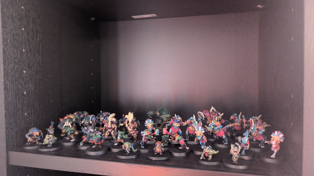 Display Shelf of Blood Bowl