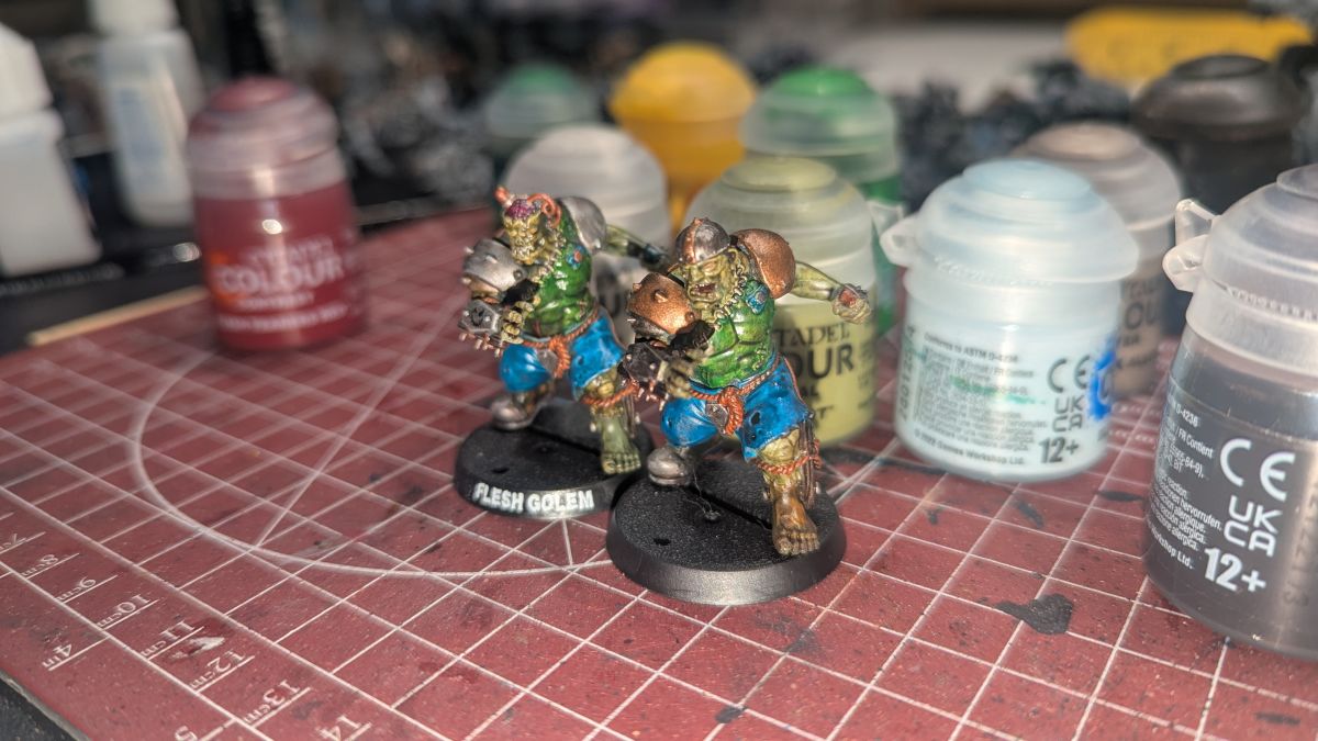 Necromantic Flesh Golems