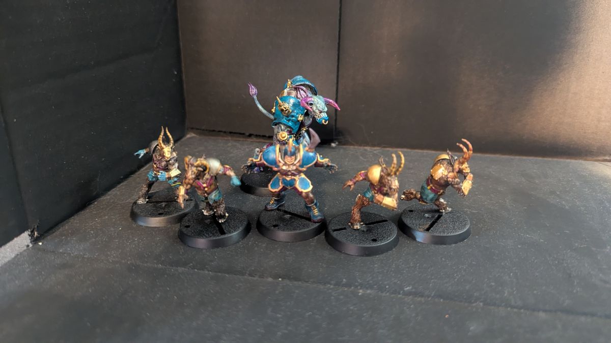 Tzeentch Has Blessed His Chosen With a Minotaur