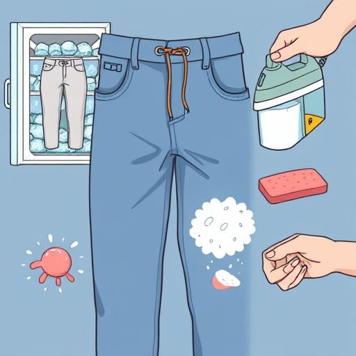 Как удалить жвачку со штанов: 5 эффективных методов в домашних условиях