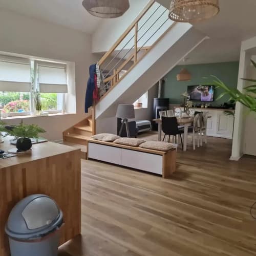 Aménagement sur mesure d'un mobilier de rangements, à Plougourvest