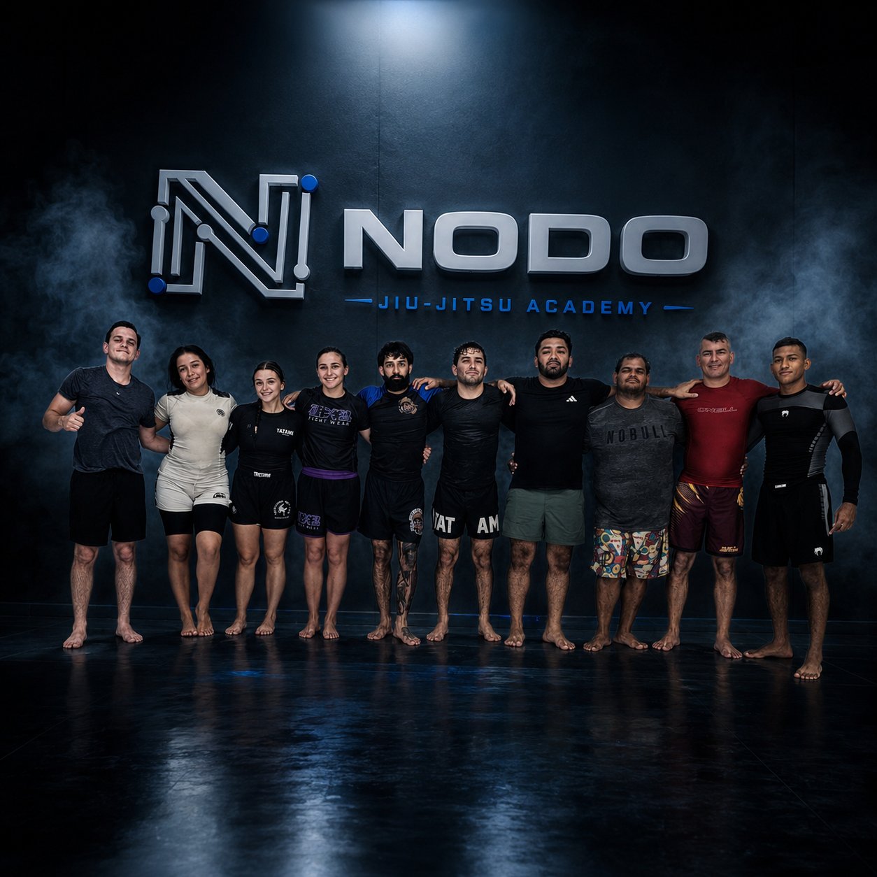Equipo NODO Jiu Jitsu Academy Panama - Clases NO GI adultos