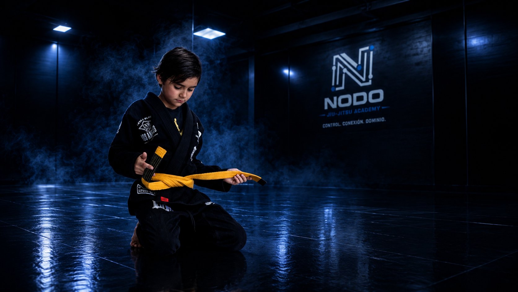 Clases de Jiu Jitsu GI para niños en Panama - NODO Academy