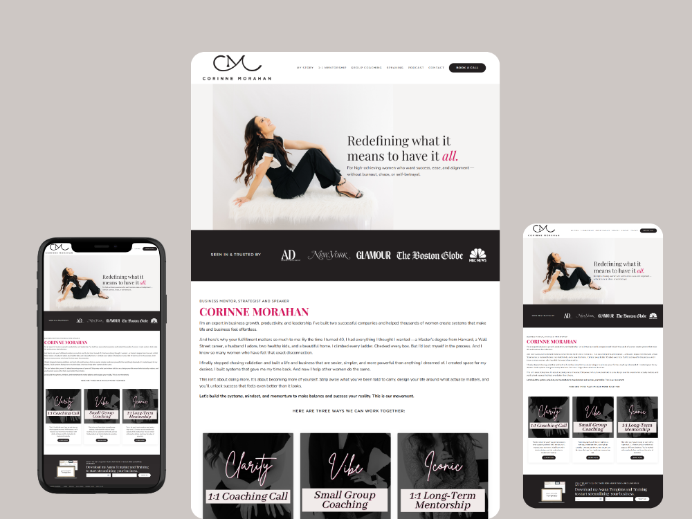 Sales Funnel Website