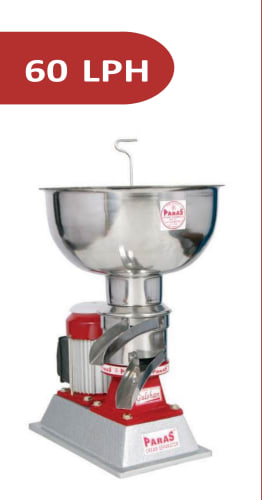 Paras Milk Cream Separator Machine 7 UT AE 60 LPH