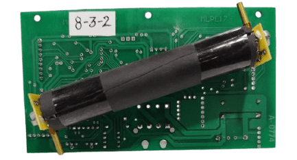 milk analyzer pcb motherboard back