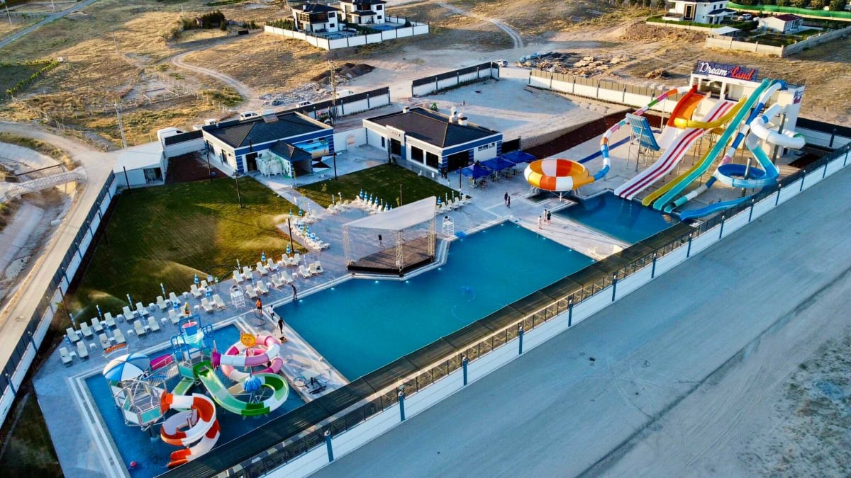 Dream Land Aqua Park Aksaray - Genel Drone Görünümü