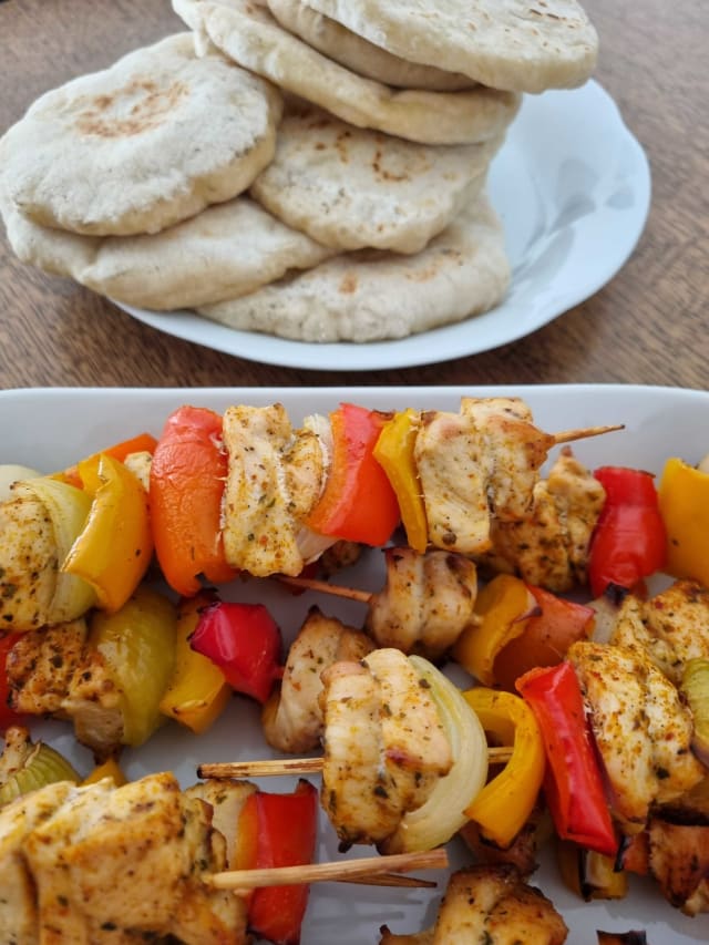 Zdjęcie Kurczak souvlaki 