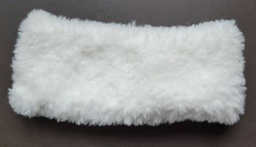 Bandeau blanc fourrure Bandeau blanc fourrure