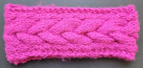 Bandeau fluffy deep pink Bandeau fluffy deep pink