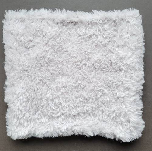 Tour de cou gris fourrure Tour de cou gris fourrure