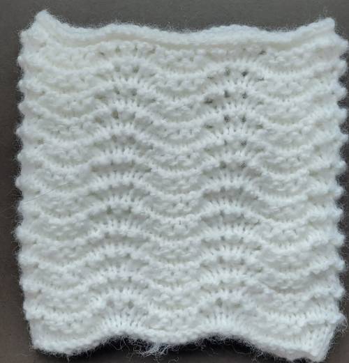 Tour de cou fluffy blanc - vague Tour de cou fluffy blanc - vague