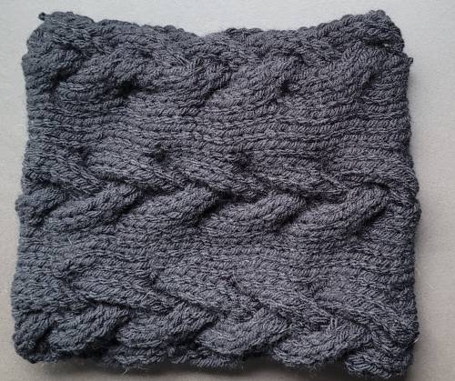 Tour de cou noir - tresse Tour de cou noir - tresse