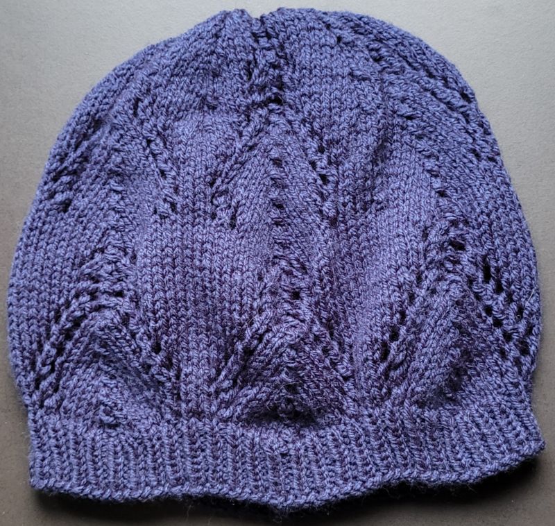 Bonnet indigo - triangle Main