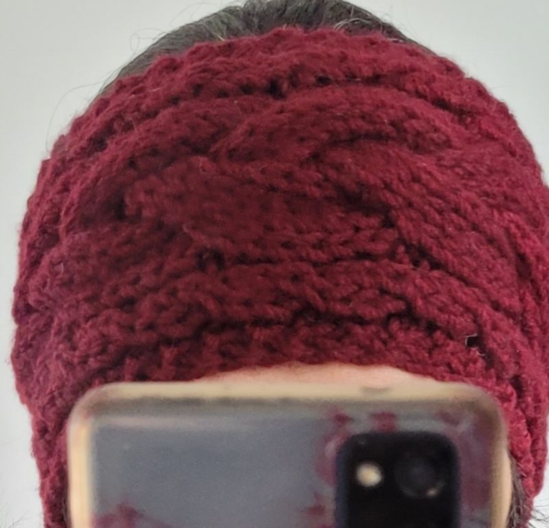 Bandeau bordeaux - Image 2 Image 2