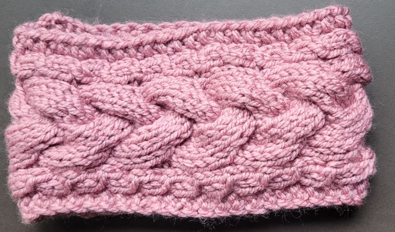 Bandeau lilas Main