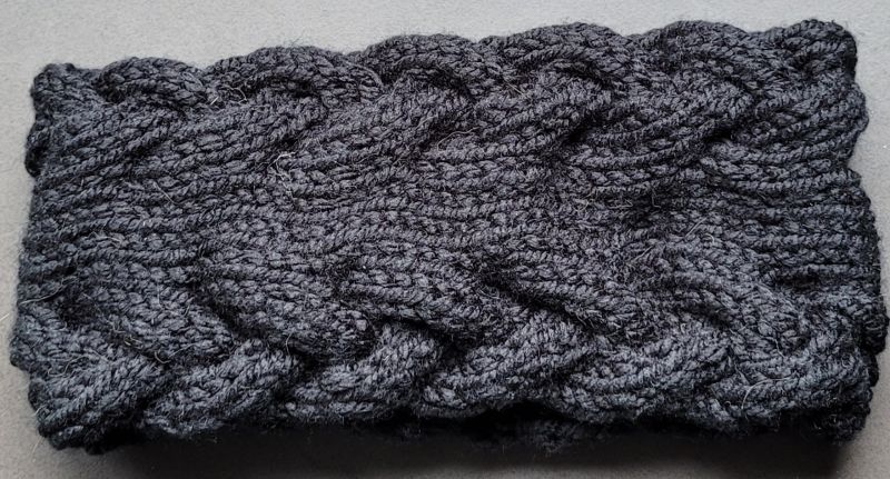 Bandeau noir - tresse Main