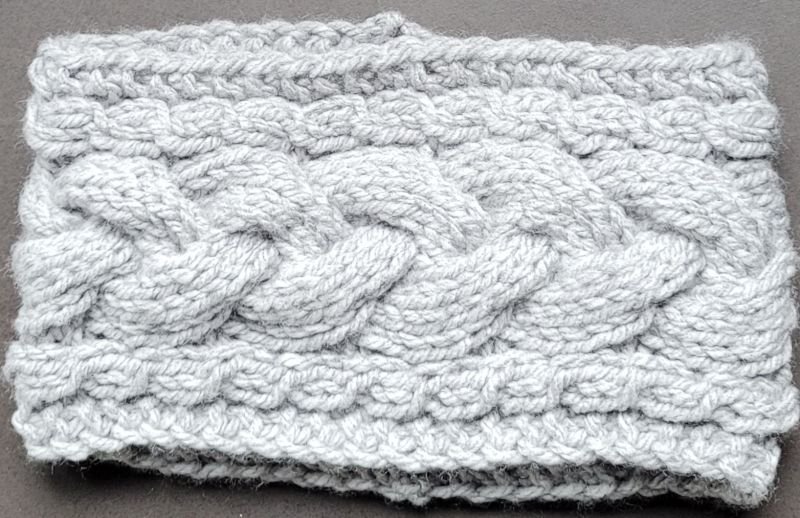 Bandeau gris Main