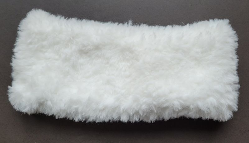 Bandeau blanc - fourrure Main