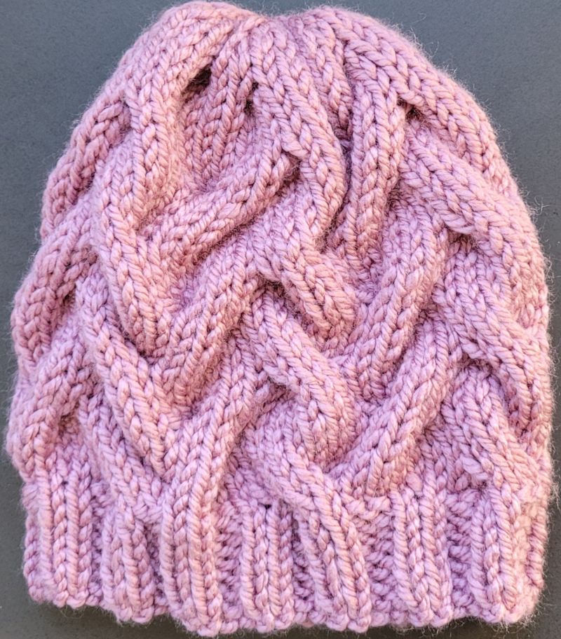 Bonnet lilas Main