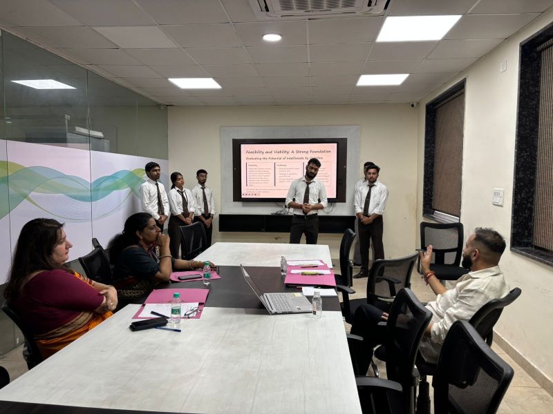 Project Presentation at Hackathon