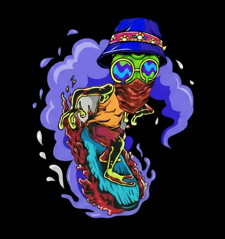 Hippie Alien Spaceship