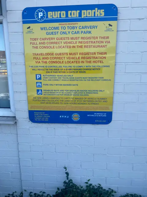 Parking information 
