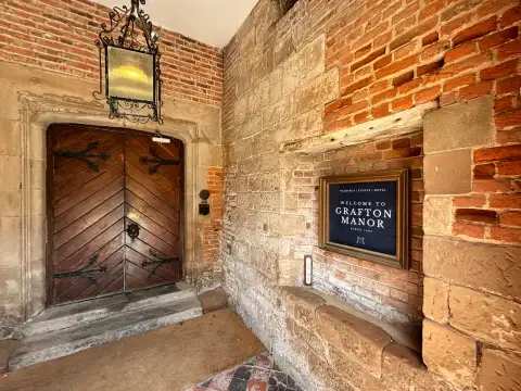 Two steps need to be negotiated to access reception. Would you expect anything less from a period Property?