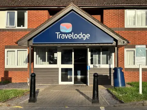 Entrance to reception