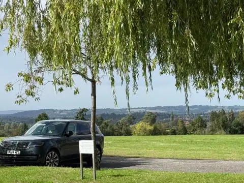 View from car park