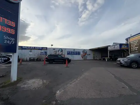 Car wash opposite