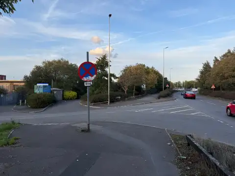 Street View from Heartlands Parkway dual carriageway