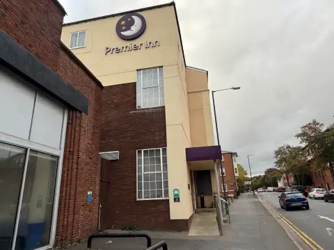 Side view from street